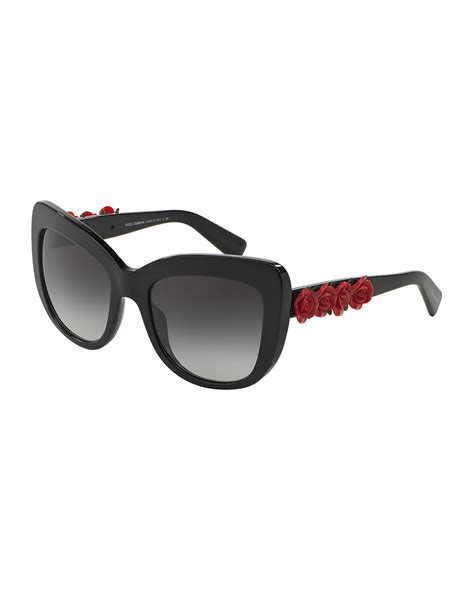 dolce and gabbana rose sunglasses